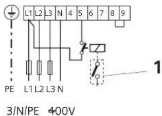L1 L2 L3 N 4 5 6 7 8 9 PE L1 L2 L3 N 3/N/PE 400V 1