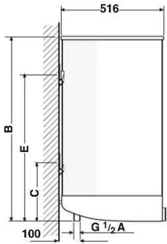 516 B E C 100 G 1/2 A