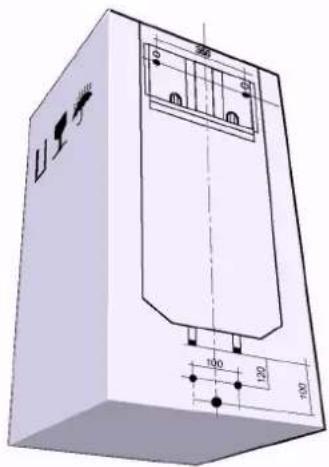 E1 A1 A3 R3 R2 R1 X1 PE NL3 L2 L1 LT A2 3 4 A4 S1 A1 Elektronik/Electronics A2 Thermistoren/Thermal Sensor A3 Anode A4 Potentiometer S1 Leistungsschalter/Rotary switch R1 Heizung 2 kW/Heting element 2kW R2 Heizung 2 kW/Heting element 2kW R3 Heizung 2 kW/Heting element 2kW X1 Netzanschlussklemme Main connection terminal Fur Niedertarif-Anschluss: Siehe Montage-und Gebrauchsanweisung! For off-peak connection see pictures below siehe folgende Tabelle/ see following table 16