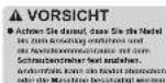 BROTHER X55 - ■ Überprüften der Nadel - 5