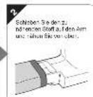BROTHER X55 - Nähen zylindrischer Stoffbahnen - 2