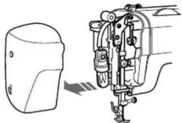 BROTHER RS-35 - Die Glühbirne auswechseln - 3