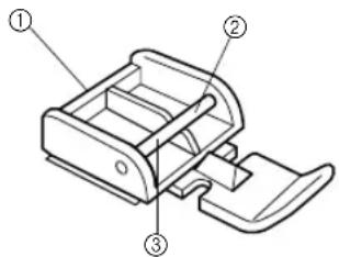 BROTHER RS-35 - Knöpfe annähen - 5