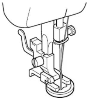 BROTHER RS-35 - Knöpfe annähen - 3