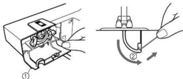 BROTHER RS-35 - Schnelles Unterfaden-System FAST START BOBBIN (Modelle mit einem schnellen Unterfadensystem) - 2