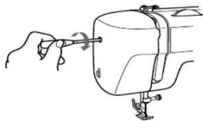 BROTHER RS-35 - Die Glühbirne auswechseln - 5