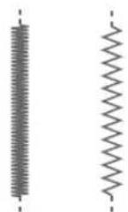 BROTHER RS-35 - Zickzackstich - 2
