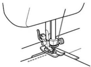 BROTHER RS-35 - ■Ändern der Nährichtung - 1