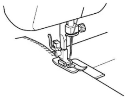 BROTHER RS-35 - Elastische Schrittnaht - 2