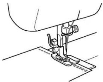 BROTHER RS-35 - ■Ändern der Nährichtung - 2