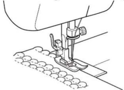 BROTHER RS-35 - Muschelstich - 1