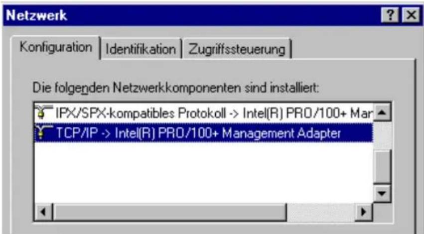 AVM FRITZ Fon 7150 - IP-Adresse automatisch beziehen in Windows Me/98 - 1
