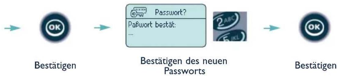 ALCATEL Mobile Reflexes - 3. Programmieren Ihres persönlichen Passworts - 3