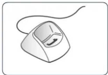 ALCATEL Mobile Reflexes - Das Ladegerät "Corded" besteht aus: - 1