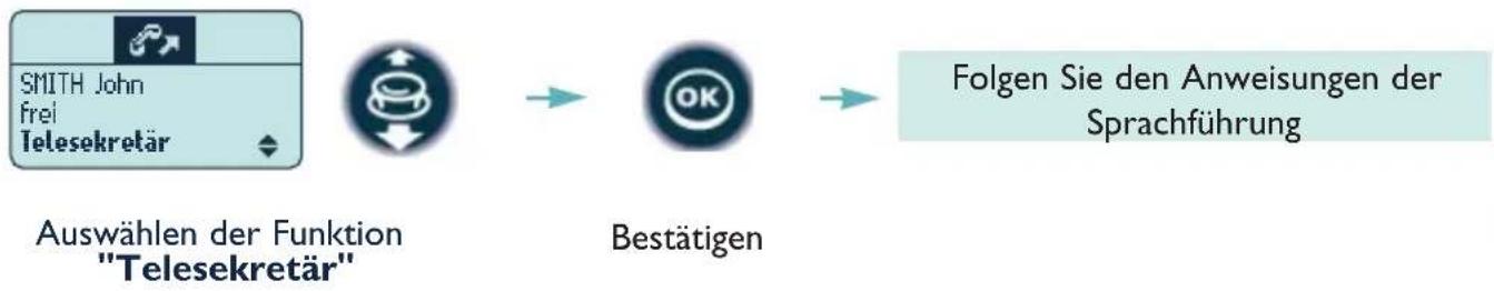ALCATEL Mobile Reflexes - Hinterlassen einer Sprachnachricht - 1