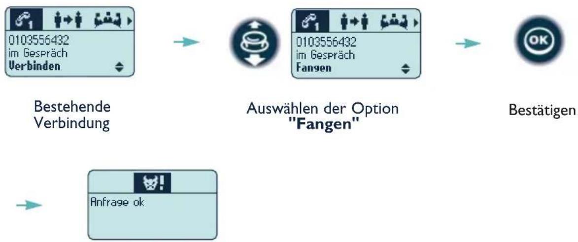 ALCATEL Mobile Reflexes - Anzeige von belästigenden Anrufen (Fangen) - 1