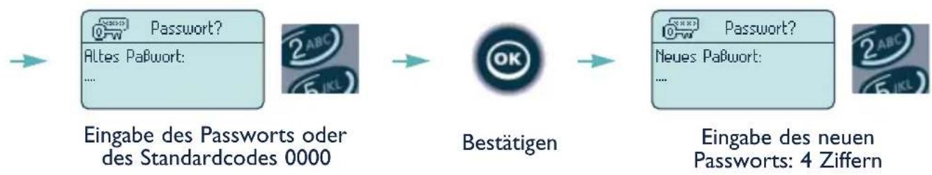ALCATEL Mobile Reflexes - 3. Programmieren Ihres persönlichen Passworts - 2