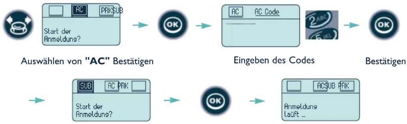 ALCATEL Mobile Reflexes - Rückrufen des letzten internen Anrufers - 2