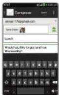 ZTE Compel - Create and Send an Email - 2