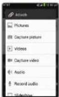 ZTE Compel - Send a Picture Message - 2
