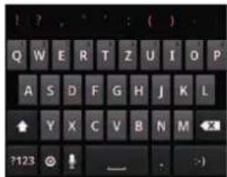 ZTE Base Lutea - Android™-Tastatur - 1