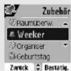 SAGEM D85C - Einstellung des Weckers - 1