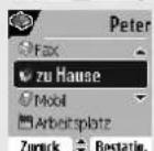 SAGEM D85C - Eintrag von Rufnummern in das Telefonbuch - 11