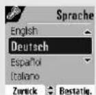 SAGEM D85C - Sprache ändern - 3
