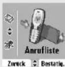 SAGEM D85C - ANRUFLISTE - 1