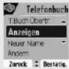 SAGEM D85C - Im Telefonbuch nachschlagen - 1