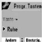 SAGEM D85C - Tasten programmieren - 2