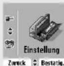 SAGEM D85C - EINSTELLUNGEN - 1