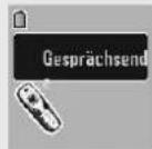 SAGEM D85C - Anruf beenden - 1
