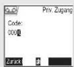 SAGEM D70V - Privilegierter Zugriff - 3