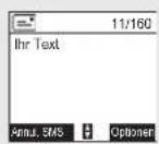 SAGEM D70V - SMS senden - 2