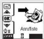 SAGEM D70V - ANRUFLISTE - 2