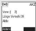 SAGEM D70V - ERWEITERTE EINSTELLUNGEN / LEITUNGSVERWALTUNG - 5