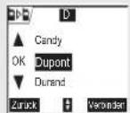 SAGEM D70V - INTERNER ANRUF - 1