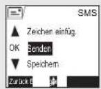 SAGEM D70V - SMS senden - 3