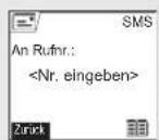 SAGEM D70V - SMS senden - 4