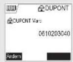 SAGEM D70V - TELEFONBUCH - 4