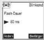 SAGEM D70V - Flashdauer (R-Taste) ändern - 2