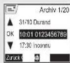 SAGEM D70C - Nachricht lesen - 3