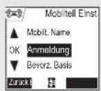 SAGEM D70C - ERWEITERTE EINSTELLUNGEN /MOBILTEILVERWALTUNG - 3