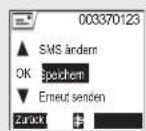 SAGEM D70C - Im Falle eines gescheiterten Versandes - 2