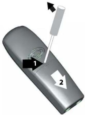 SAGEM D70C - Inbetriebnahme des Mobilteils - 4