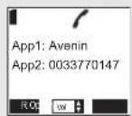 SAGEM D70C - Während des Gesprächs - 2
