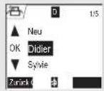 SAGEM D70C - Geburtstags- oder Kalenderalarm abfragen - 2