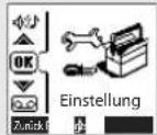 SAGEM D70C - EINSTELLUNGEN - 1