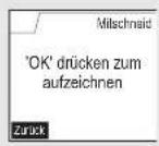 SAGEM D70C - Gespräch aufzeichnen (Modell mit Anrufbeantworter) - 3